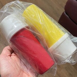 New old stock Tupperware dispensers!